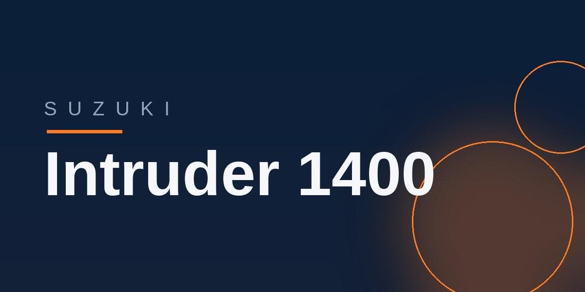 Suzuki Intruder 1400