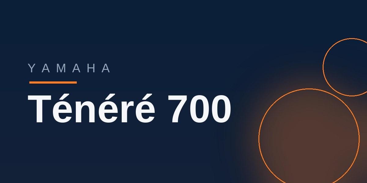 Yamaha Ténéré 700